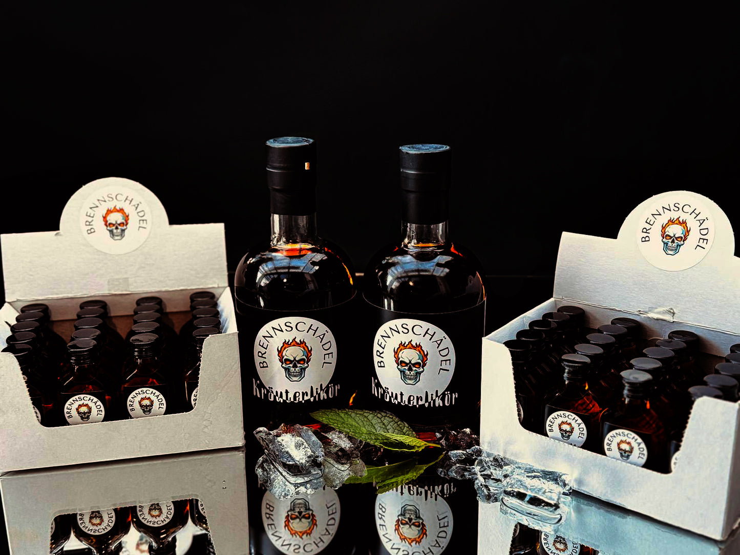 Brennschädel Kräuterlikör Partypack