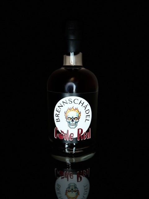 Brennschädel Kräuterlikör Kirsche – Code Red – 500 ml 30% VOL.