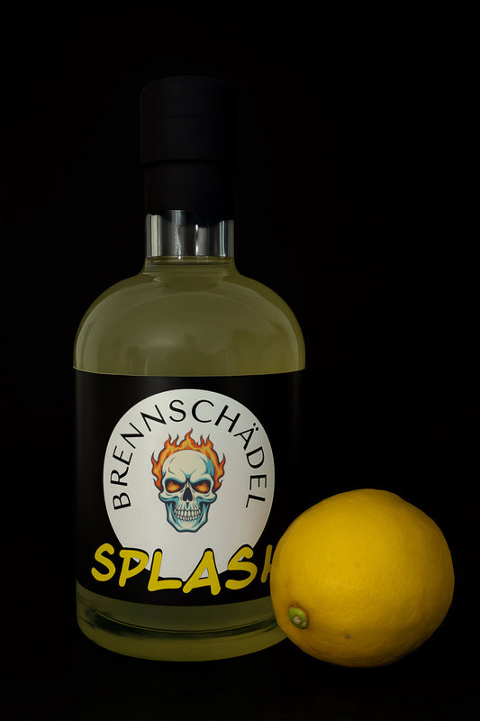 Brennschädel Splash - Zitrone und Ingwer - 500ml 15% VOL.