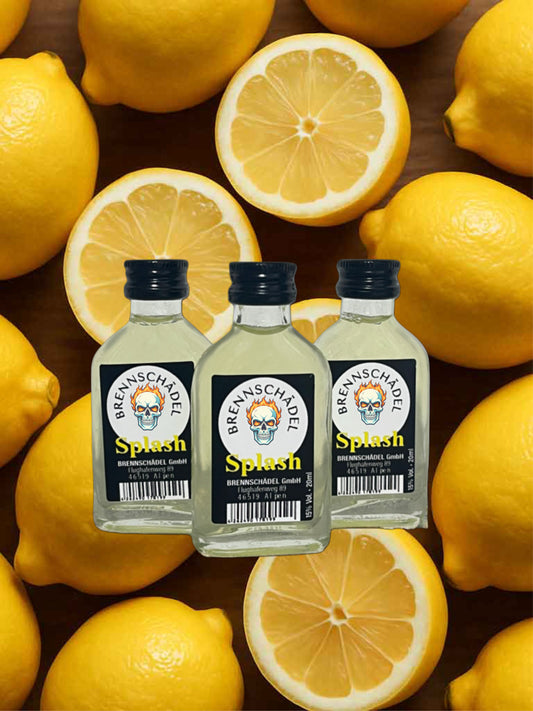 Brennschädel Splash Shot - Zitrone und Ingwer - 20ml  20er Pack 15% VOL.